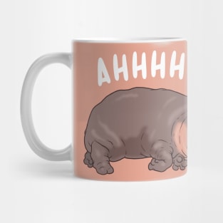 Moo Deng Hippo Mug